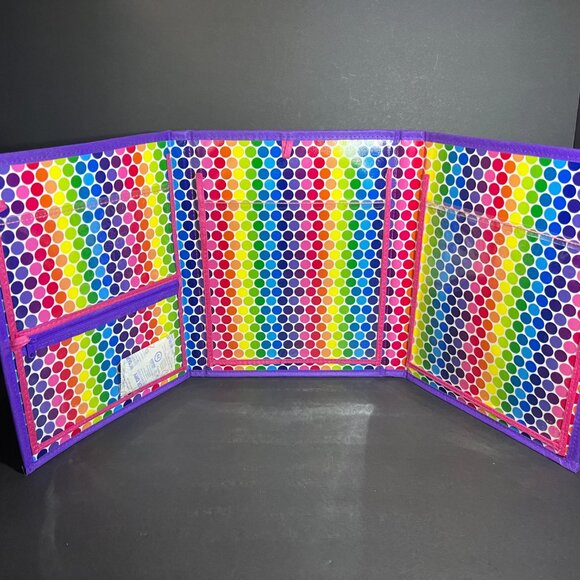 Lisa Frank Tikanni 2020 TriFold Art Case w/ Puzzles, Sticker Pad & Activity Lot - Picture 9 of 11